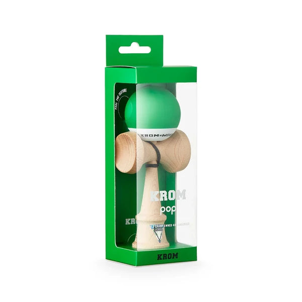 Kendama KROM POP Rubber Verde