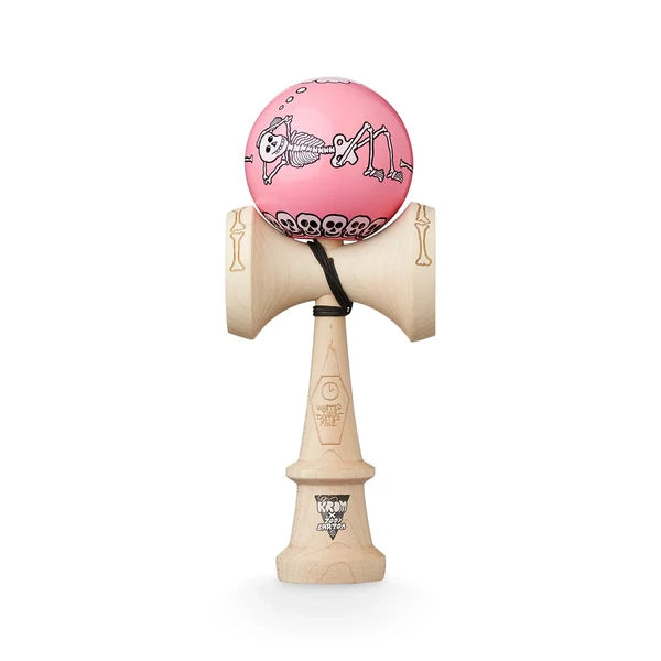 Kendama Krom x JODY BARTON - Skeletons Pink