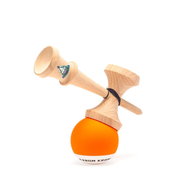 Kendama KROM POP Rubber Portocalie